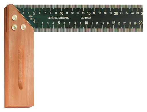 Storch Schreinerwinkel 25cm mit Messingbeschlag 368250